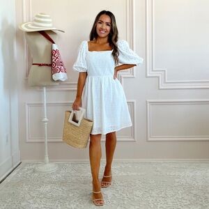 A New Day Ivory Cottagecore dress